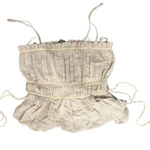 Zara ruffled top